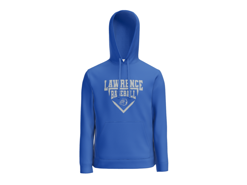 Port & Co™ Performance Fleece Pullover Hooded Sweatshirt With One Color Logo