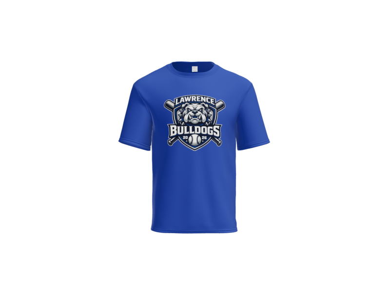 Port & Co™ Performance Short Sleeve Tee with Multi Color Logo