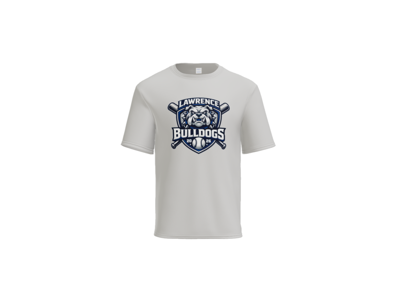 Port & Co™ Performance Short Sleeve Tee with Multi Color Logo