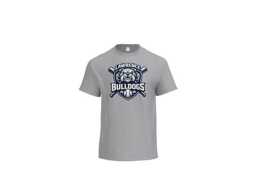 Core Cotton Short Sleeve Tee With Multi Color Logo