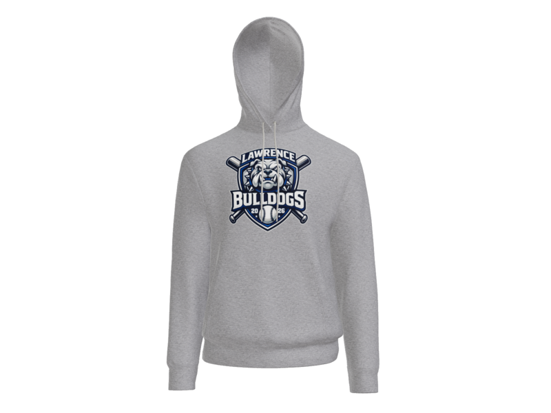 Port & Co™ Essential Fleece Pullover Hooded Sweatshirt With Multi Color Logo