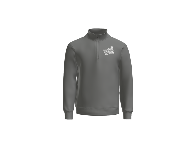 One Color Logo Lawrence Track Fan Favorite™ Fleece 1/4-Zip Pullover Sweatshirt