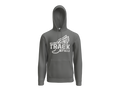 One Color Logo Lawrence Track Core Fleece Pullover Hooded Sweatshirt