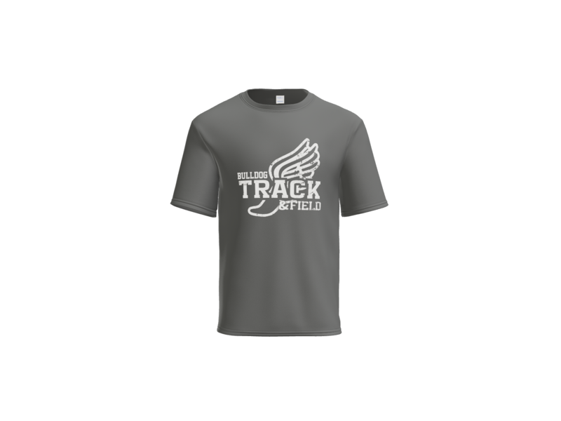 One Color Logo Lawrence Track Performance Tee