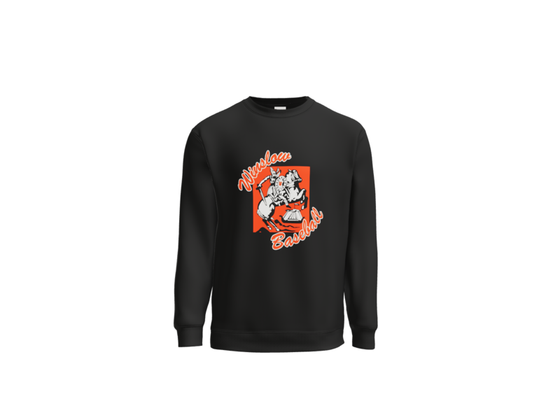 Winslow Baseball Port & Co™ Essential Fleece Crewneck Sweatshirt